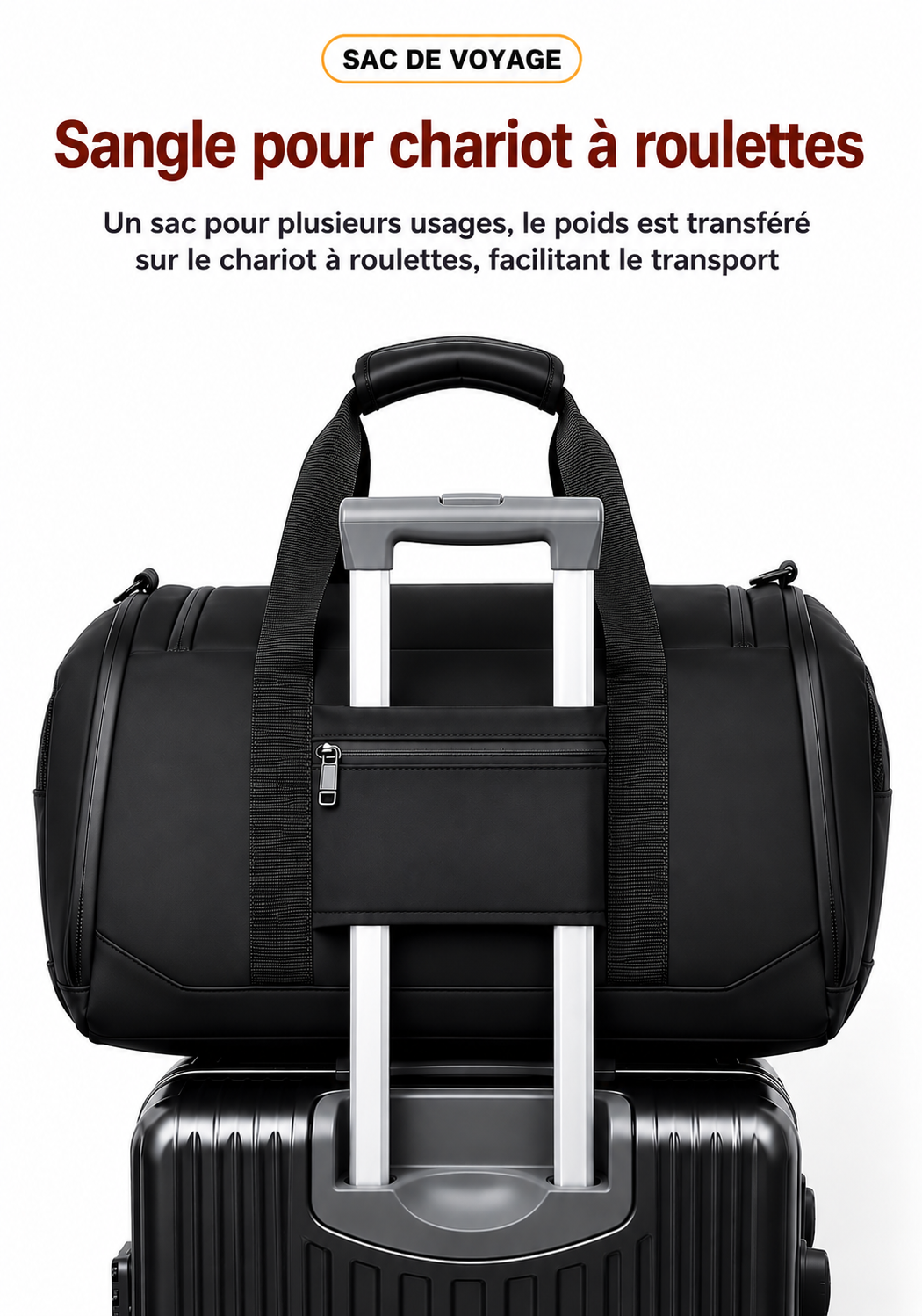 sac de voyage homme chariot