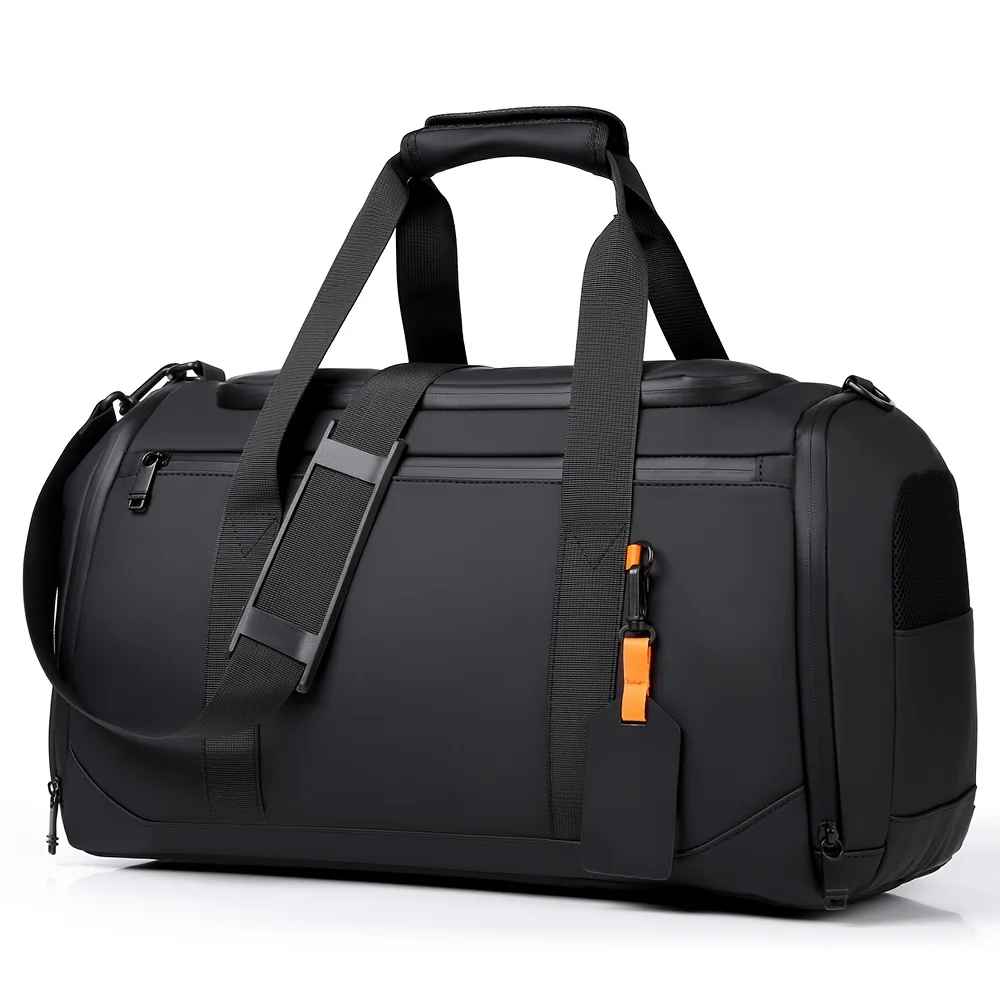 sac de voyage homme multicompartiments noir