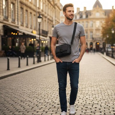 Sac en bandoulière homme 