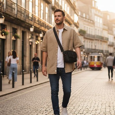 Sac en bandoulière homme 