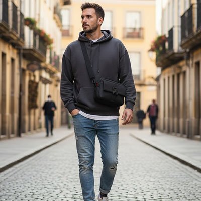 Sac en bandoulière homme 