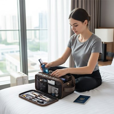 Trousse de toilette voyage 